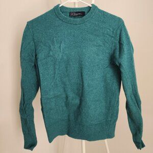 GAP Lambswool Crew Sweater in Peacock